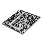 Carreau William Morris Arts et artisanat Lettre monographi (Côté)