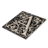 Carreau William Morris Arts et artisanat Lettre monographi (Côté)