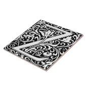 Carreau William Morris Arts et artisanat Lettre monographi (Côté)