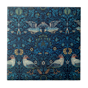 Carreau William Morris Blue Birds Tapestry Classic