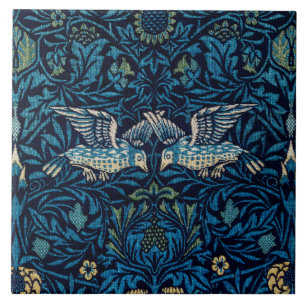 Carreau William Morris Blue Birds Tapestry Classic