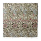 Carreau William * Morris Botanique Bleu Blanc Beige Rose (Devant)