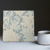 Carreau William Morris Chrysanthemum Motif