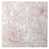 Carreau William Morris Chrysanthemum Motif Carrelage en cé (Devant)