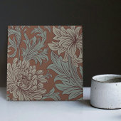 Carreau William Morris Chrysanthemum Motif Carrelage en cé