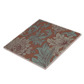 Carreau William Morris Chrysanthemum Motif Carrelage en cé (Côté)