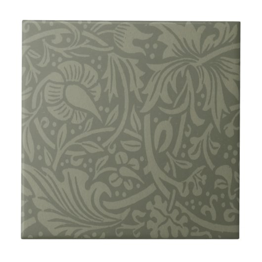 Carreau William Morris Daffodil Papier peint floral (Devant)