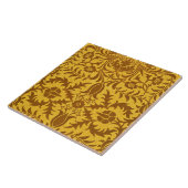 Carreau William Morris design, Vine Gold, (Côté)