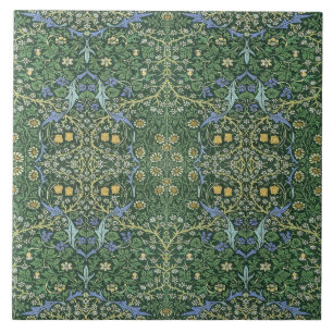 Carreau William Morris Floral Art Vintage Design