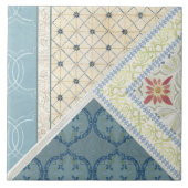 Carreau William Morris Floral Artiste Era Collage DROITE (Devant)