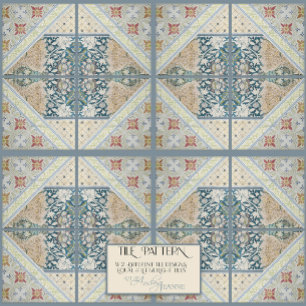 Carreau William Morris Floral Artiste Era Collage DROITE