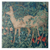 Carreau William Morris Forest Deer Floral (Devant)