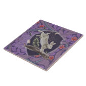 Carreau William Morris Forest Rabbit Floral Art Nouveau (Côté)