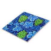 Carreau William Morris Grapevine, Cobalt Blue (Côté)