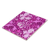 Carreau William Morris Iris et Lily, Amethyst Purple (Côté)