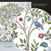 Carreau William Morris Kelmscott Tree Art nouveau Birds