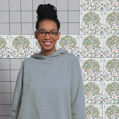 Carreau William Morris Kelmscott Tree Art nouveau Birds