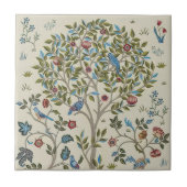 Carreau William Morris Kelmscott Tree Art nouveau Birds (Devant)