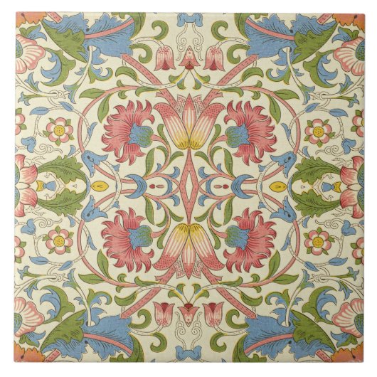 Carreau William Morris Loddon Blossom Motifs Floraux (Devant)