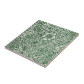 Carreau william morris marigold vert floral fleur (Côté)