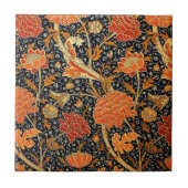 Carreau William Morris Motif - Cray (Devant)