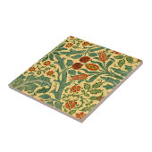 Carreau William Morris - motif Fleur d'automne (Côté)