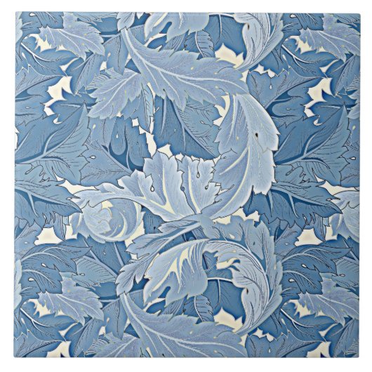 Carreau William Morris motif, Flower Garden, (Devant)