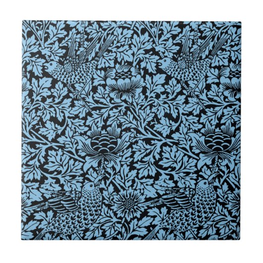 Carreau William Morris Particularités Florales Anénome d'o (Devant)