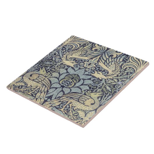 Carreau William Morris Peacock and Dragon (Côté)