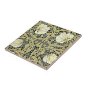 Carreau William Morris Pimpernel Fond d'écran floral (Côté)