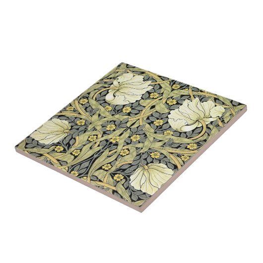 Carreau William Morris Pimpernel Fond d'écran floral (Côté)