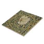 Carreau William Morris Pimpernel Vintage Préraphaélite (Côté)