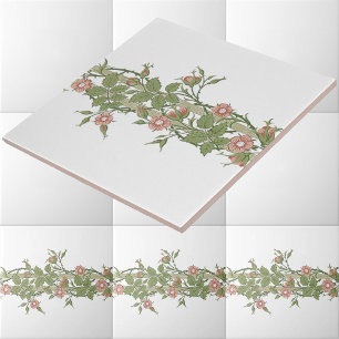 Carreau William Morris Rambler Floral Frieze Motif