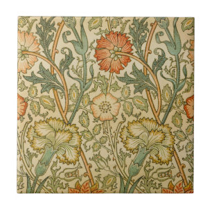 Carreau William Morris Rose rose Border Floral Art