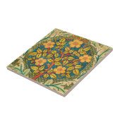 Carreau William Morris Rose Wreath : Arts et Métiers class (Côté)