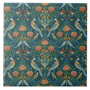 Carreau William Morris « Saisons de mai » 1