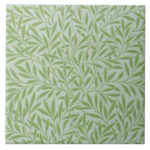 Carreau William Morris Saule Fleur Classique Vert
