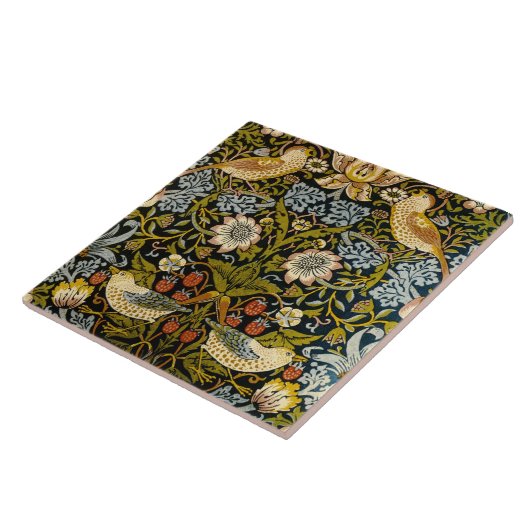 Carreau William Morris 'Strawberry Thief' (Côté)