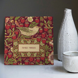 Carreau William Morris Strawberry Thief personnalisable