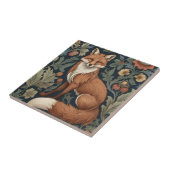 Carreau William Morris style floral gauche face Fox (Côté)
