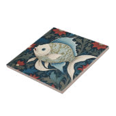 Carreau William Morris style L Fish sous-marin Mer Océan (Côté)