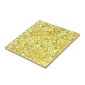 Carreau William Morris - Succès de miel en jaune (Côté)