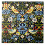 Carreau William Morris - Thief aux fraises<br><div class="desc">Strawberry Thief,  un design vintage William Morris</div>
