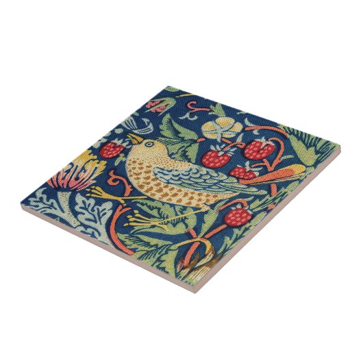 Carreau William Morris - Thief aux fraises (Côté)