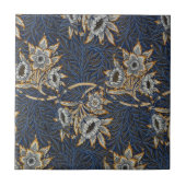 Carreau William Morris Tulip Willow Blue Motif (Devant)