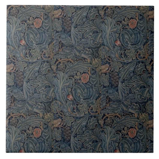 Carreau William Morris Vintage Acanthus et Vine (Devant)