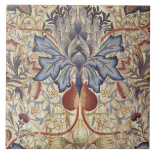 Carreau William Morris - Vintage Motif de fleurs d'articha