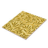 Carreau William Morris Willow Motif, Jaune de moutarde (Côté)