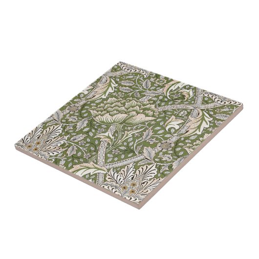 Carreau William Morris Windrush fleurs florales classique (Côté)