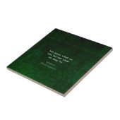 Carreau William Shakespeare Citation Sur Les Possibilités (Côté)